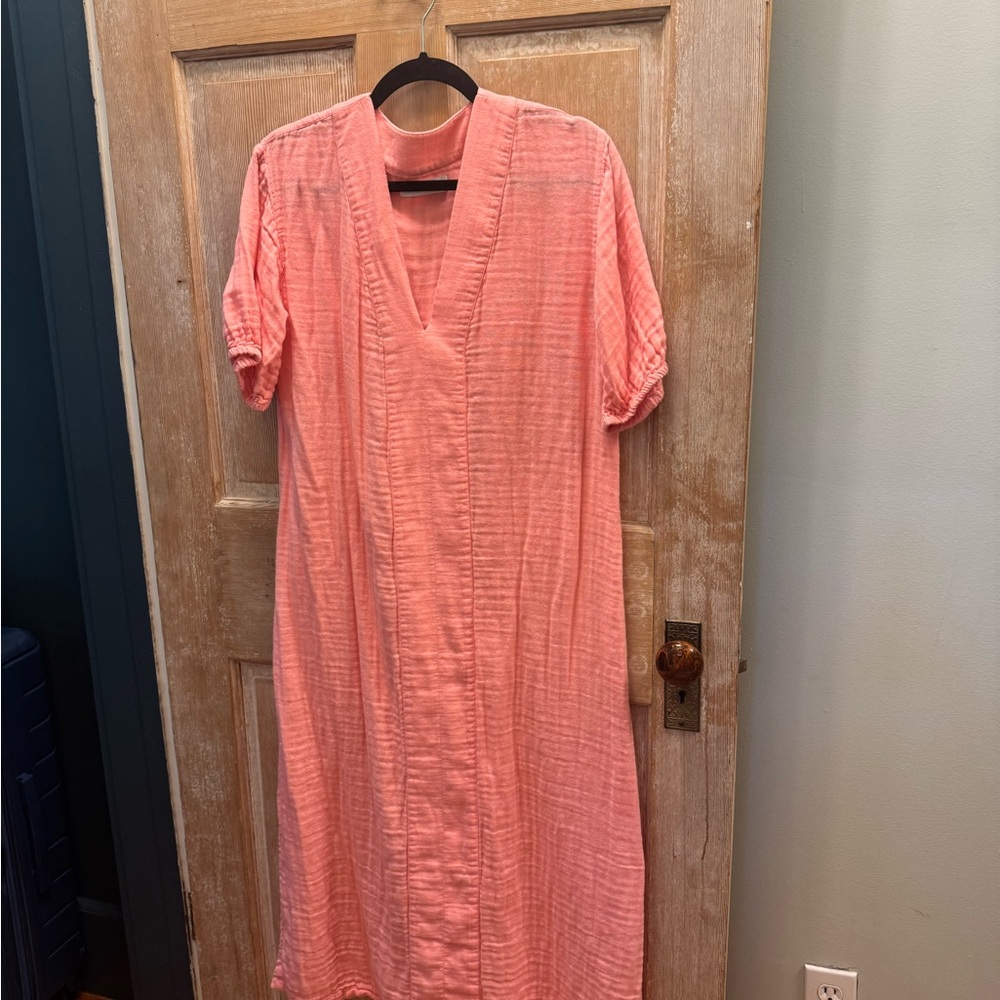 💗 LAKE gauze caftan - Picture 2 of 5